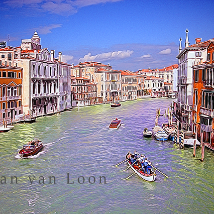 Venice Grand Canal northward